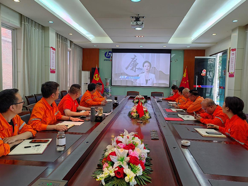 弘旭公司党委发展五一节前清廉警示教育(图2)