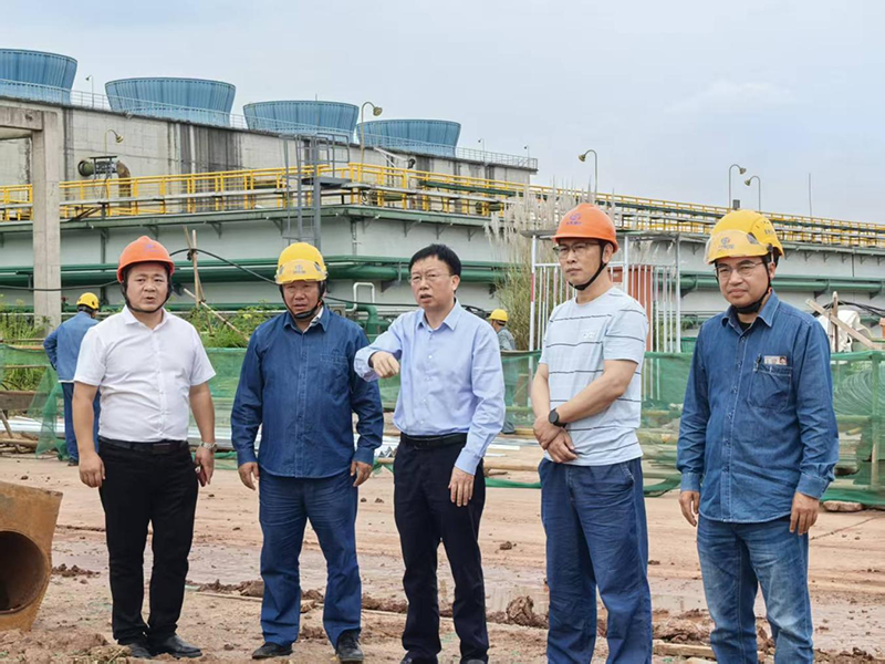 傅利才、、郭春建到化工园区项目现场发展节前安全查抄(图2)