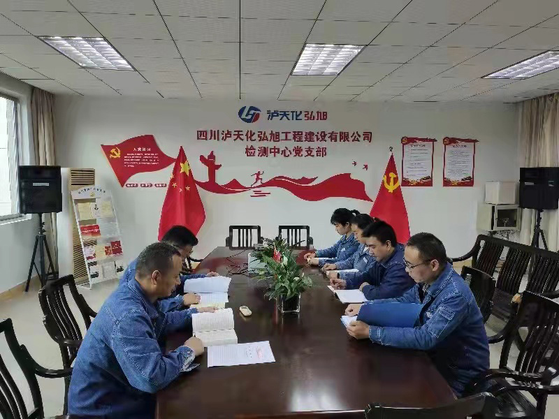 弘旭公司党委有力有序发展党史学习系列活动(图3)